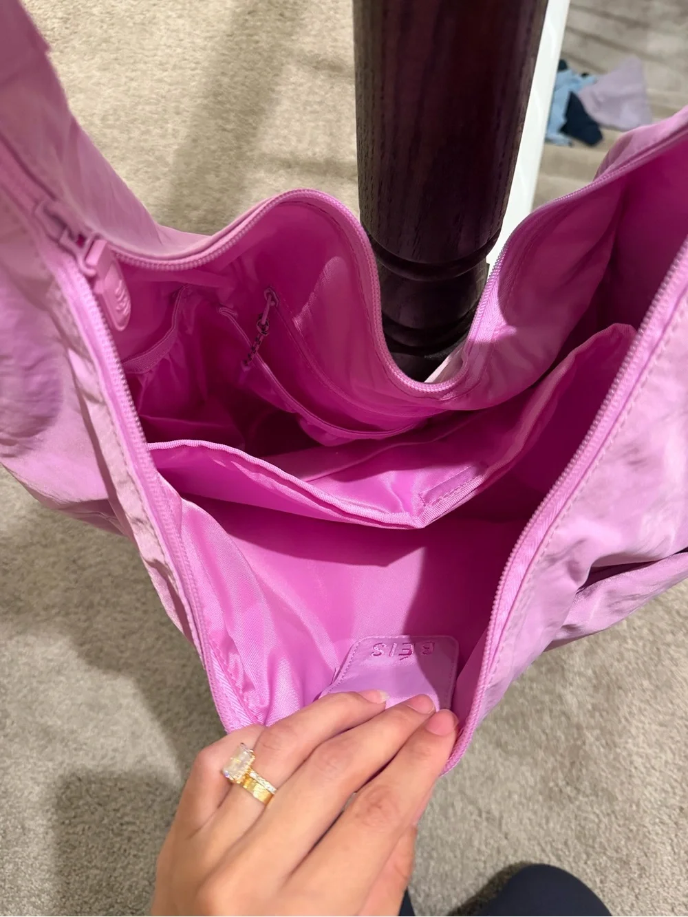 BEIS Crescent Catchall Bag